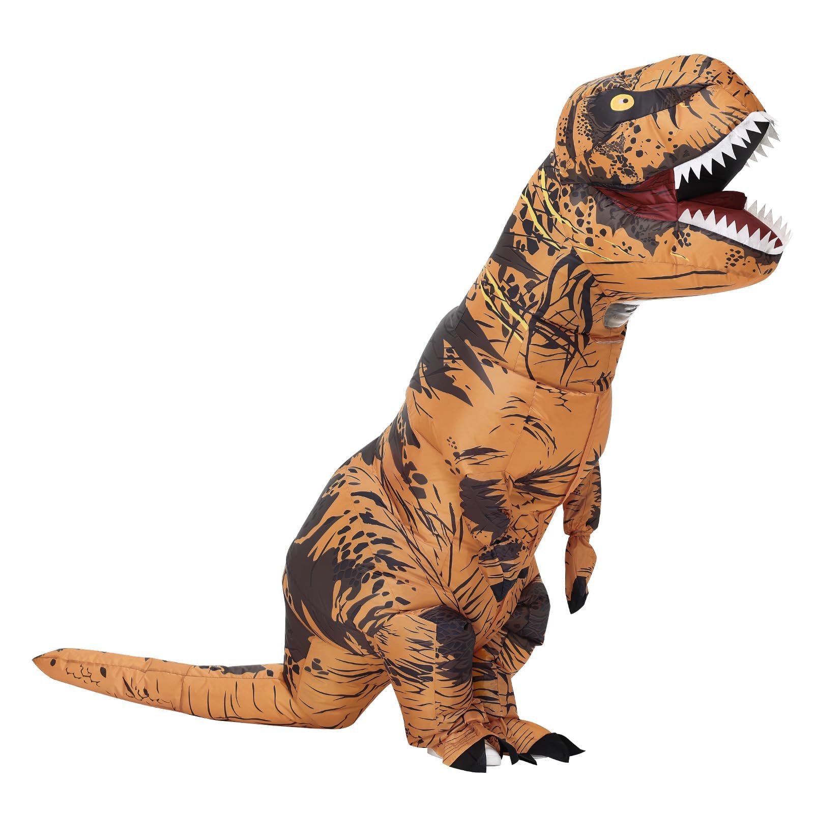 Inflatable Dinosaur Costume for Kids/Teens,Halloween Blow Up T-Rex Costume, Christmas Easter Cosplay Party for Boys Girls