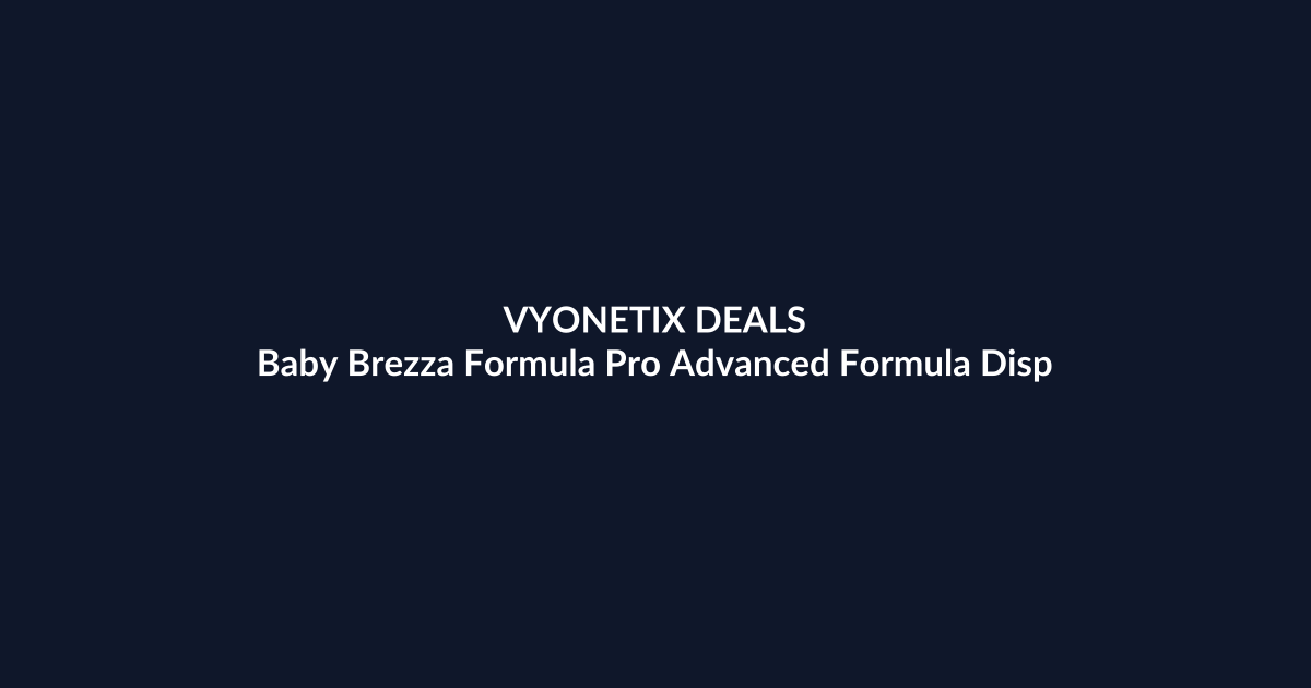 Baby Brezza Formula Pro Advanced Formula Dispenser – $299.40 at Amazon