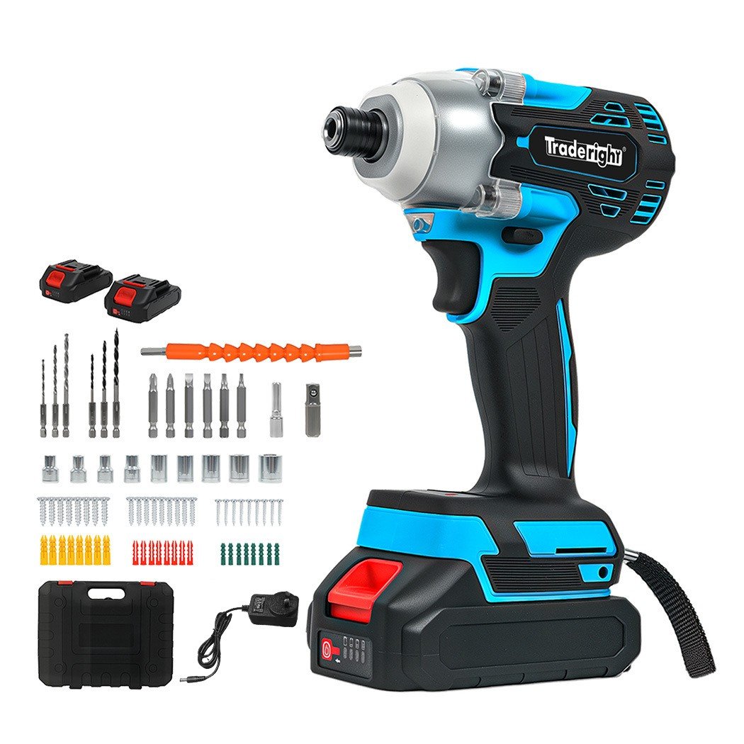 Traderight 21V Cordless Brushless Impact Driver 2 – $70.99 at eBay