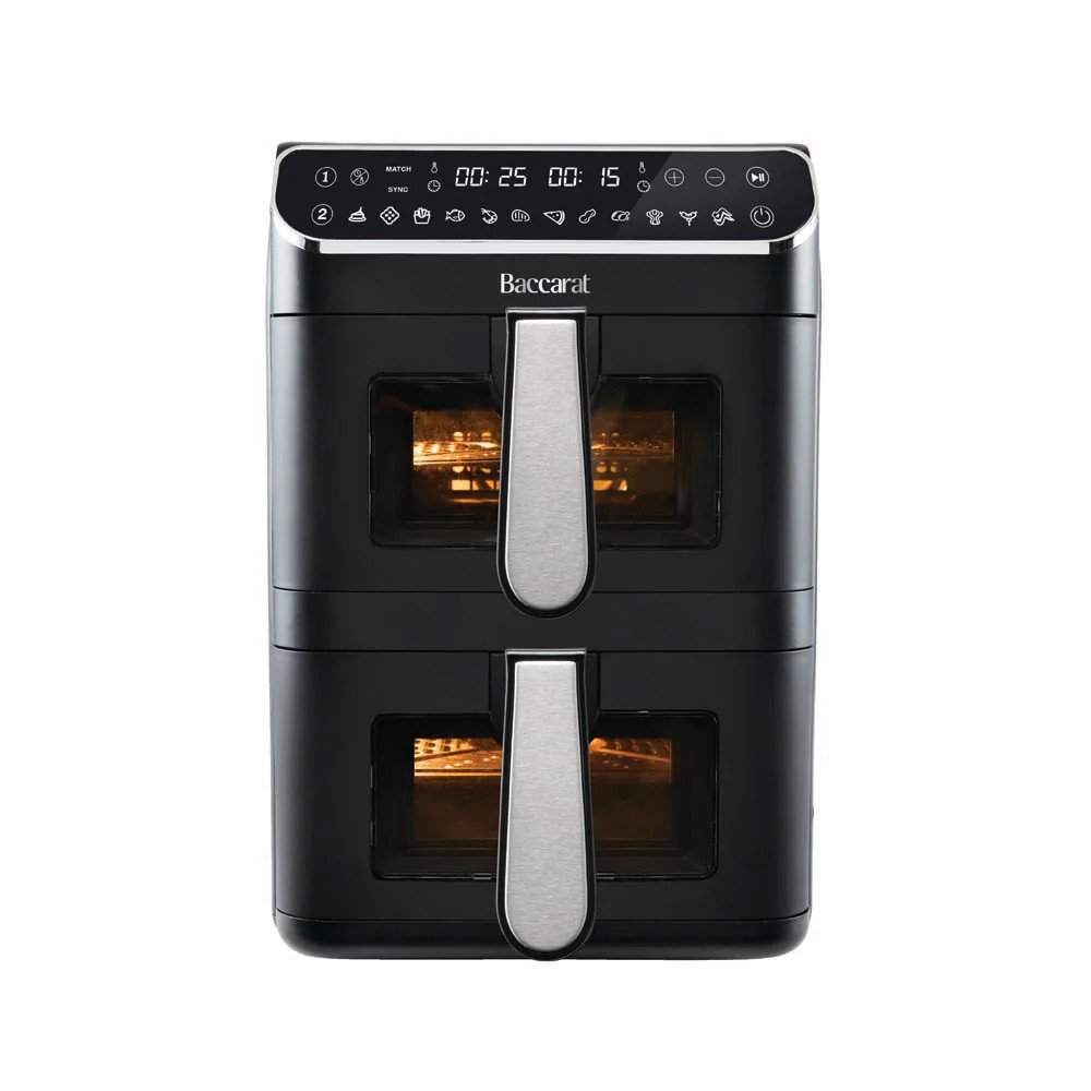 Baccarat 2 Stack Air fryer 11L Black – $199.99 at eBay
