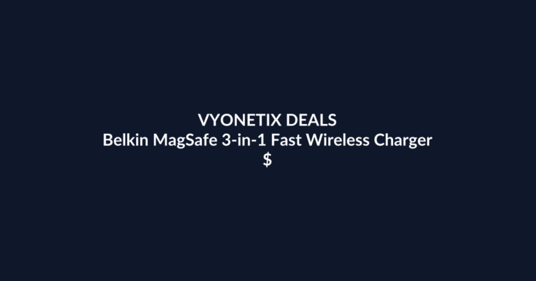 Belkin MagSafe 3-in-1 Fast Wireless Charger – $81.99 at Amazon Australia