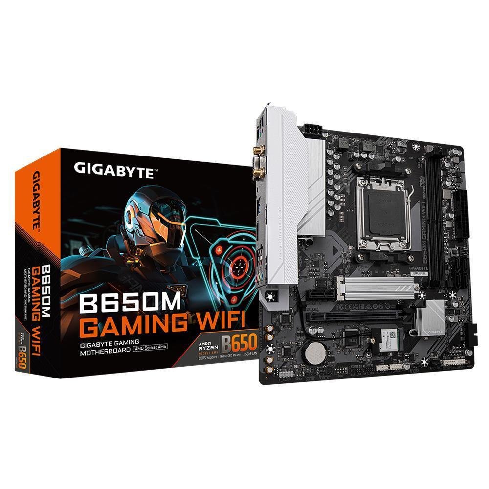 Gigabyte B650M GAMING WIFI AMD AM5 mATX Motherboard – $118.00 at eBay